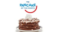 Minty Holiday Diner Pancakes Image 1