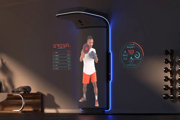 Physically Challenging Boxing Projectors: Growl is an Immersive ...