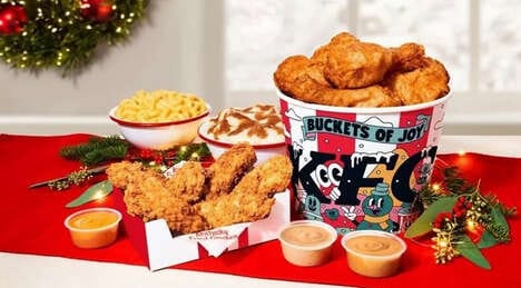 Festive Fried Chicken Meals: These KFC Holiday Feasts Come in Two ...