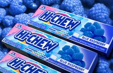 Chewy Blue Raspberry Candies