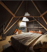 Angular Multi-Level Tents Image 2