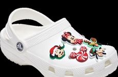 Festive Disney Shoe Charms