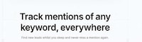 Keyword Mention Trackers