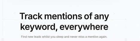 Keyword Mention Trackers
