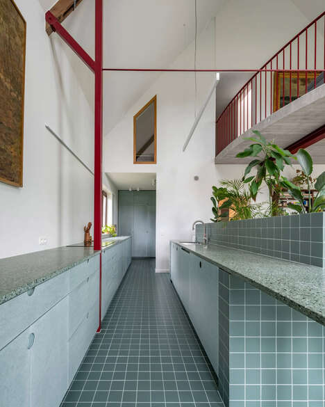 Exposed Concrete Steelwork Homes