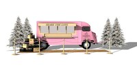 Soft-Pink Chocolate-Brand Trucks Image 1