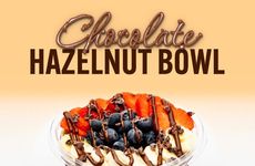 Chocolate Hazelnut Smoothie Bowls