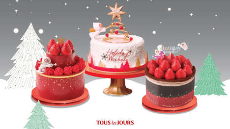 Festive Christmas Cake Collections