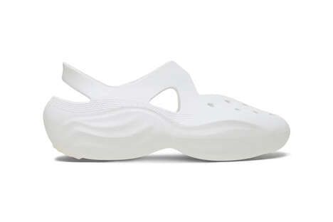 Puffy Minimalist Slip-On Sneakers