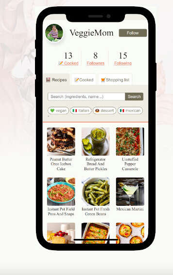 Interactive Recipe Organizers