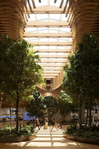 Expansive Airport Roof Canopies Image 1