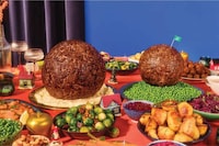 Oversized Seasonal Meatballs Image 1
