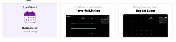 Minimalist Calendar Managers: Scheduler is a Streamlined Calendar App ...