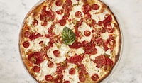 Spicy Giardiniera-Topped Pizzas Image 1