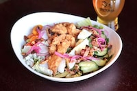 Crispy Chicken Cobb Salads Image 1