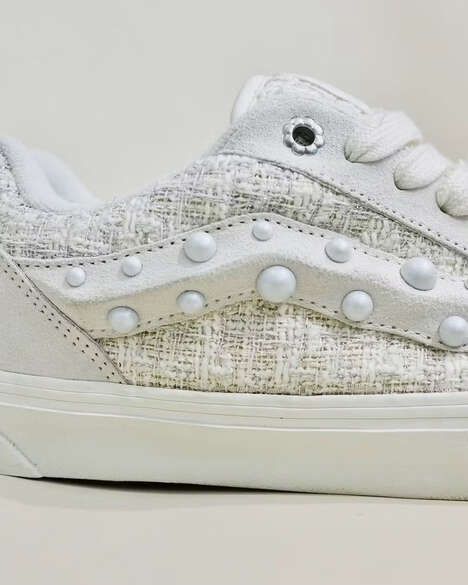 Textural Update Skate Sneakers