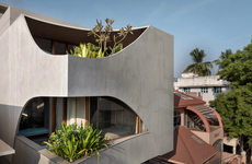 City-Framing Concrete Residences