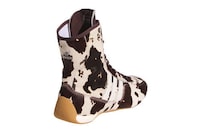 Cow Print High-Top Shoes Image 3