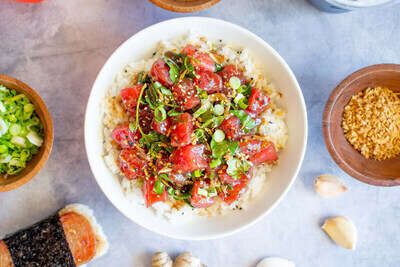 Traditional Poke Bowl Meals