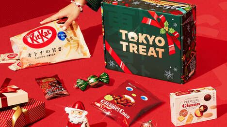 Winter-Themed Japanese Snack Boxes