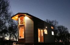 Wagon-Inspired Compact Rustic Homes