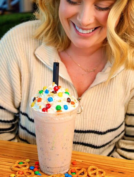 Crunchy Candy Holiday Shakes