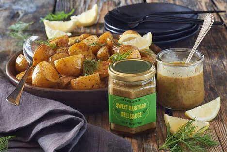 Herby Scandinavian Mustard Sauces