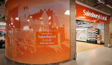 Airport Terminal Grocery Shops