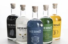 Lightweight Glass Gin Bottles