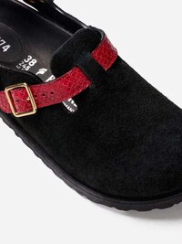Snake-Inspired Textural Clogs Image 3