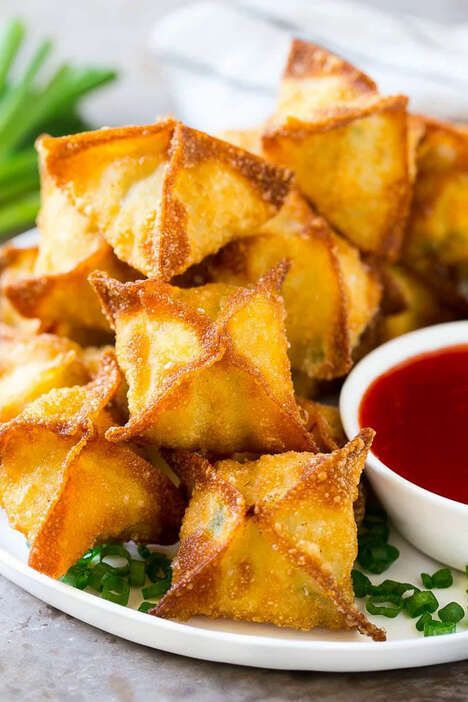 Deep Fried Cheese Wontons