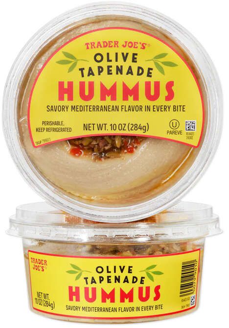 Olive Tapenade Hummus Dips