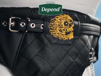 Quilted Leather Novelty Diapers Image 4