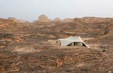 Dessert-Nestled Tent Lookouts