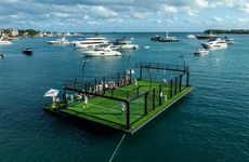 Floating Sustainable Padel Courts