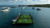 Floating Sustainable Padel Courts Image 3