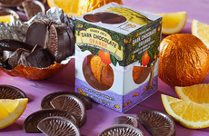 Festive Dark Chocolate Oranges