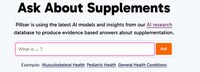 Personalized Supplement Advice Image 1