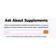 Personalized Supplement Advice Image 1