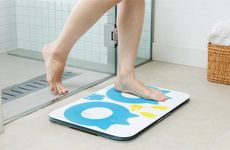 Cartoon-Themed Smart Bath Mats