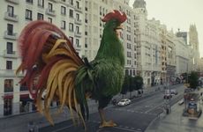 Gigantic Rooster Breakfast Campaigns