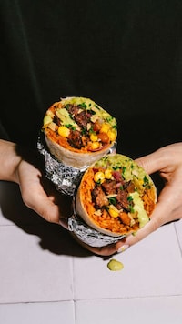 Meaty Plant-Based Burritos Image 1