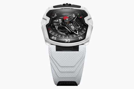 Fiberglass-Infused Woven Ceramic Watches