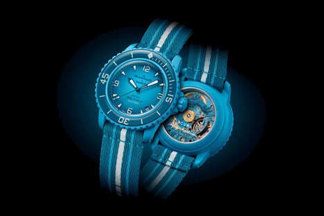 Accessible Aquatic-Hued Timepieces