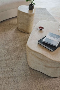 Versatile Travertine-Inspired Tables Image 6