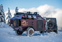 Rugged Winter-Ready Camping Trailers Image 1