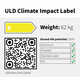 Climate Impact Cargo Labels Image 1