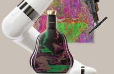 Generative Art Cognac Bottles