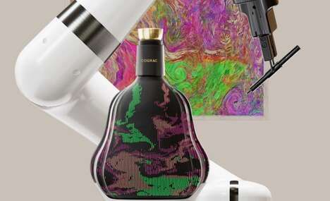 Generative Art Cognac Bottles