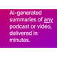 AI Podcast Summaries Image 1